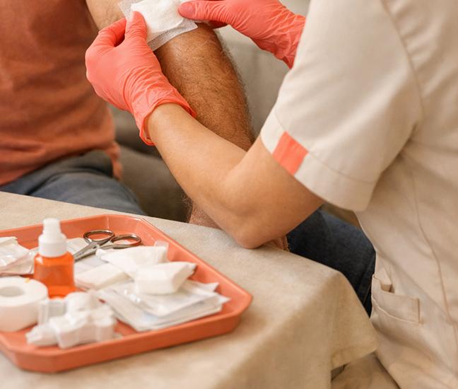 pansement à domicile